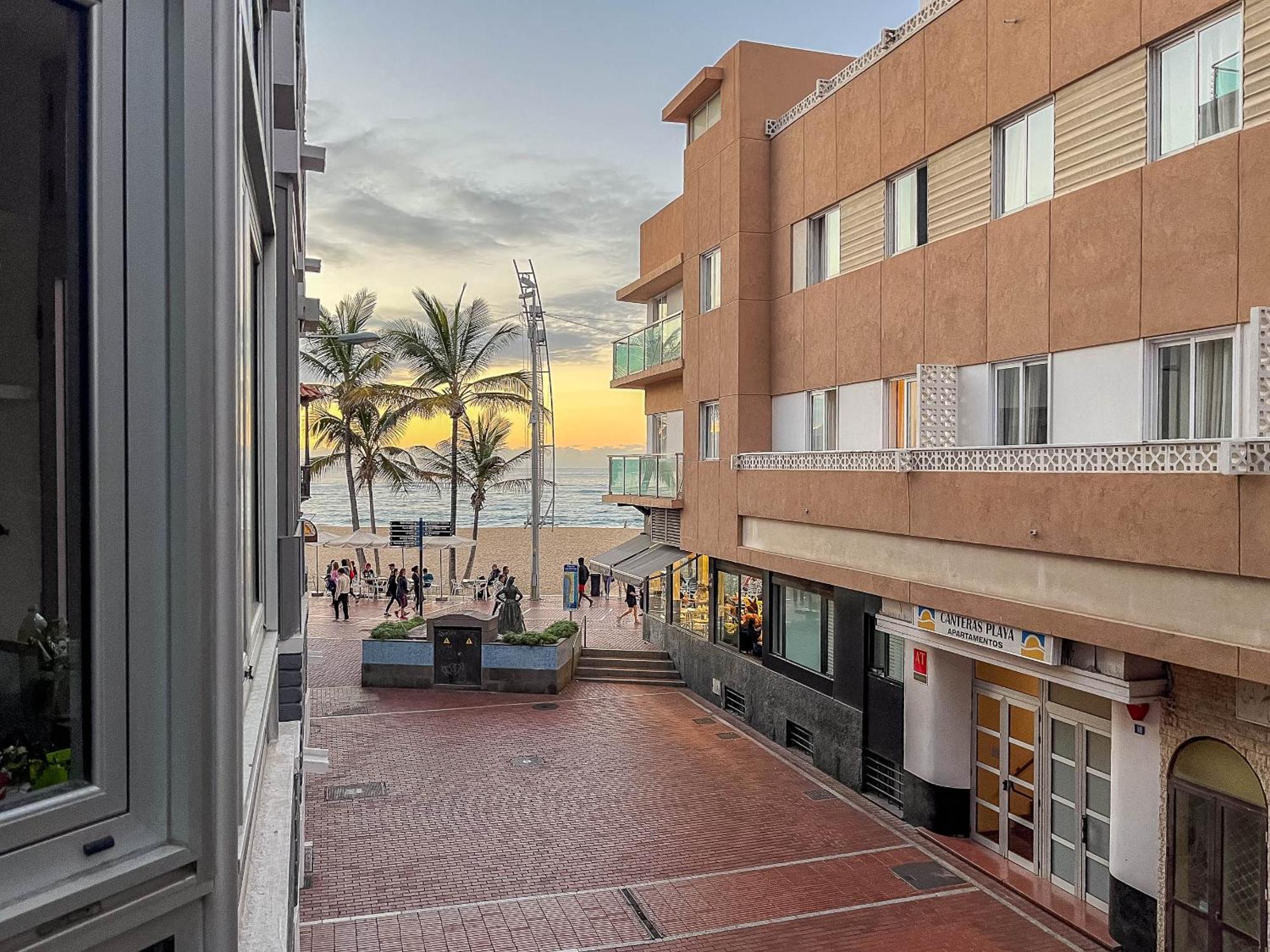 Apartamento A 20 M A Pie Playa De Las Canteras Las Palmas de Gran Canaria Esterno foto